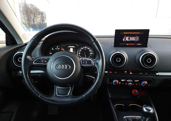 Audi A3 cena 57900 przebieg: 212635, rok produkcji 2013 z Kartuzy małe 781